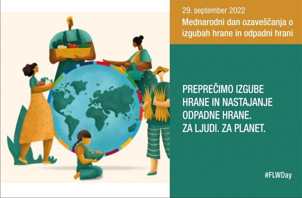 29. SEPTEMBER – MEDNARODNI DAN OZAVEŠČANJA O IZGUBAH HRANE IN ODPADNI HRANI