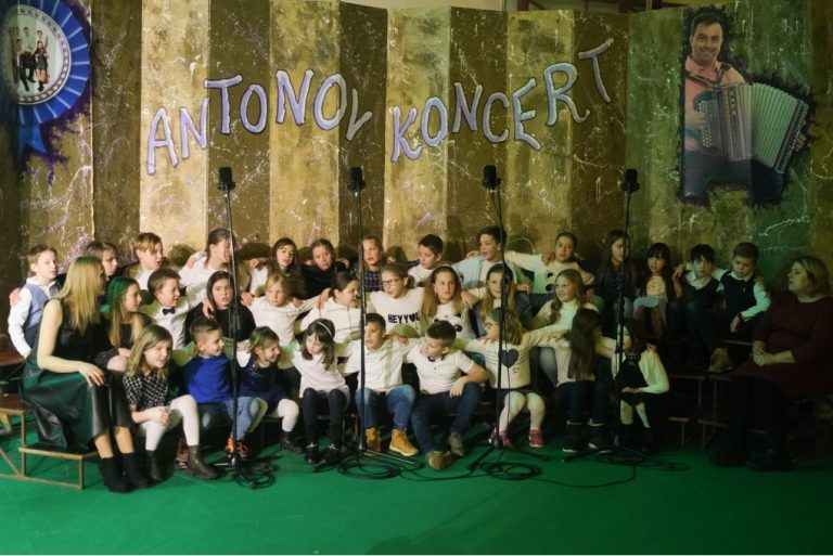SODELOVANJE NA ANTONOVEM KONCERTU